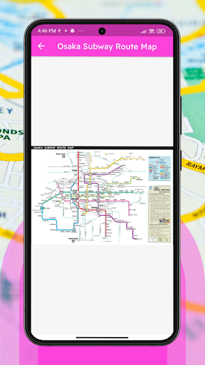 Osaka Subway Map 2024 Screenshot 2