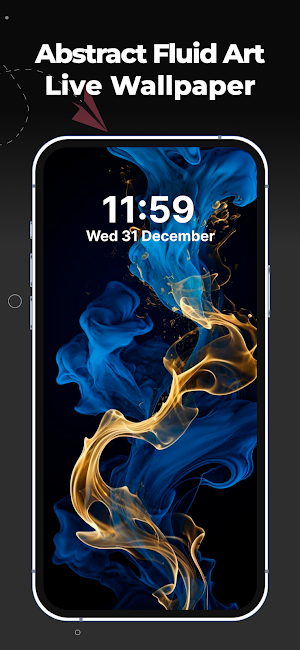 Magic Fluid Live Wallpaper 4k Screenshot 2