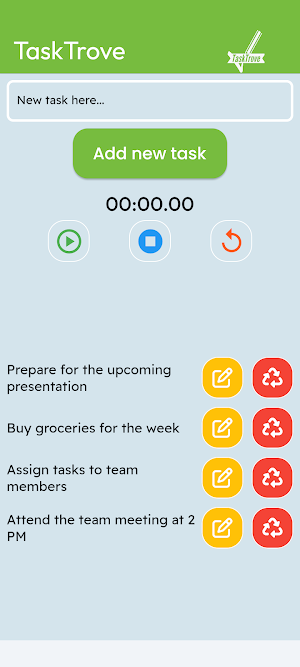 TaskTrove Screenshot 0