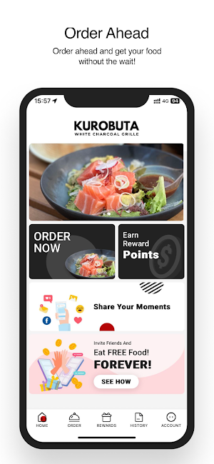 Kurobuta White Charcoal Grille Screenshot 0