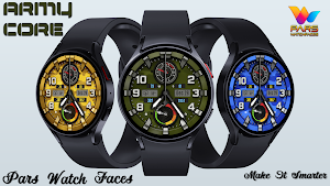 Army Core Analog Watch Face Screenshot 1
