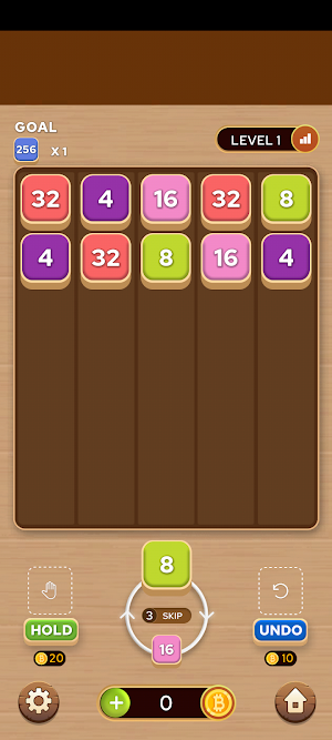 Number Tiles Merge Screenshot 3