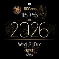 New Year - animated