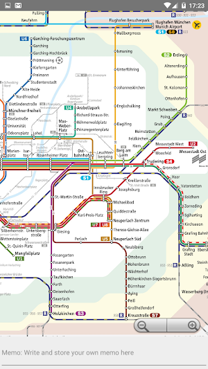 MUNICH TRAIN SUBWAY TRAM MVV MAP Screenshot 3