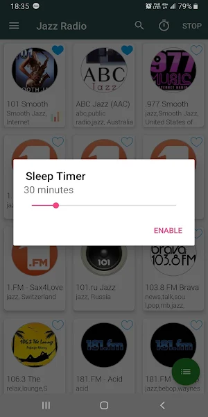 Jazz Music Radio and Podcast Screenshot 2