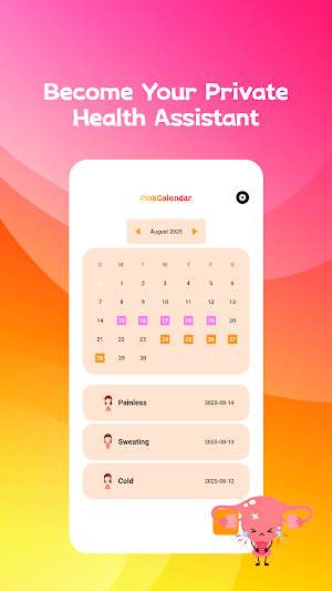 PinkCalendar Screenshot 2