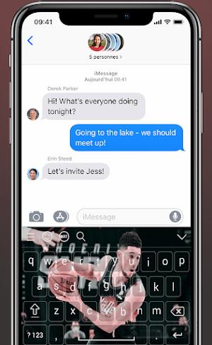 Devin Booker Keyboard Suns Theme NBA 2021 For Fans Screenshot 3