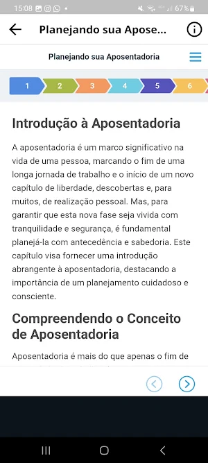 Planejando sua Aposentadoria Screenshot 1