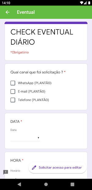 Check List Cootrub Screenshot 2