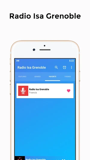App FR radio isa grenoble Screenshot 1