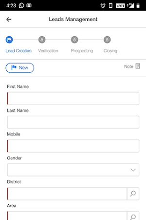 MetLife BD CRM Screenshot 1