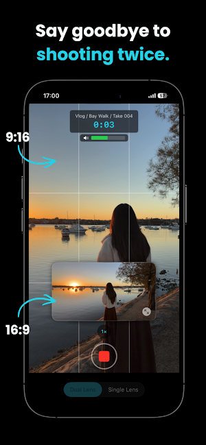 ContentCam: Dual Camera Video Screenshot 0