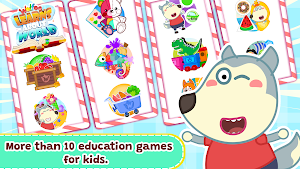 Wolfoo: Kids Learn About World Screenshot 1