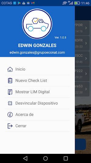Check List Vehicular Newmont Screenshot 1