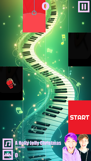 Piano Music Lankybox Game Screenshot 2