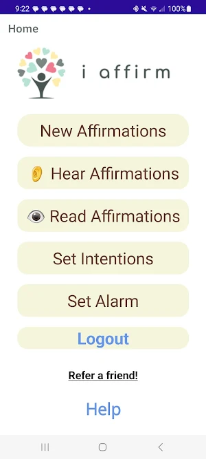 iAffirm Daily Screenshot 0
