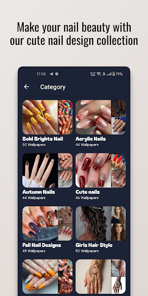 Bold Brights Nail Art Design Screenshot 3