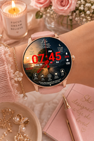 Hybrid Horizon Watch Face Screenshot 3
