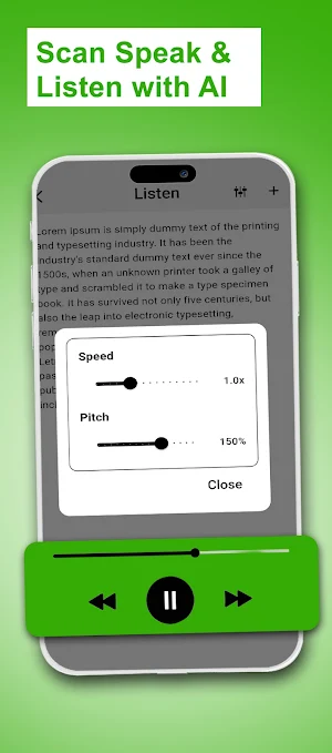 Listen AI: AI Text to Speech Screenshot 2