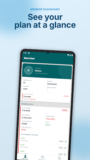 GymBook Member Screenshot 1