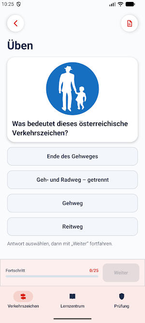 Verkehrszeichen Österreich Screenshot 2