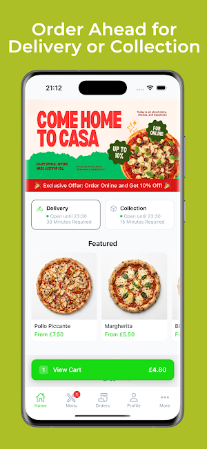 CASA PIZZA LIVERPOOL Screenshot 0