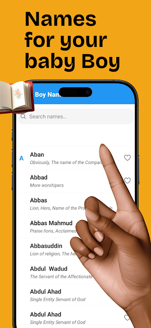 Muslim Baby Names & Meaning Screenshot 1
