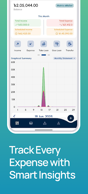 Matrix eWallet Screenshot 1