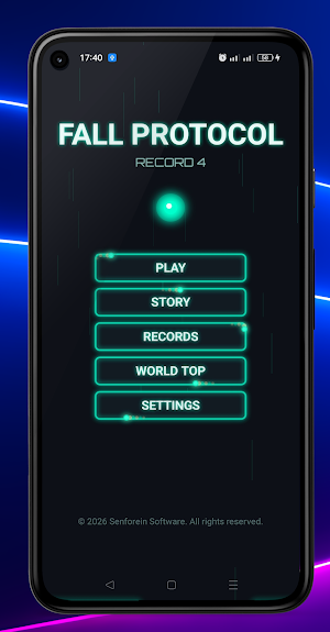 Fall Protocol: Arcade Survival Screenshot 0