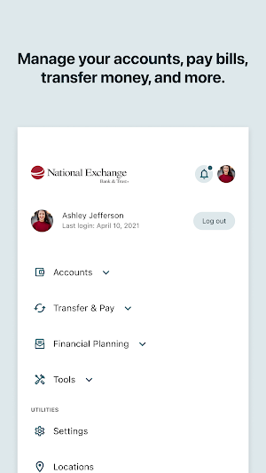 National Exchange Bank Mobile Screenshot 3