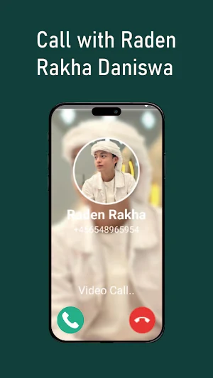 Raden Rakha video call fake Screenshot 1