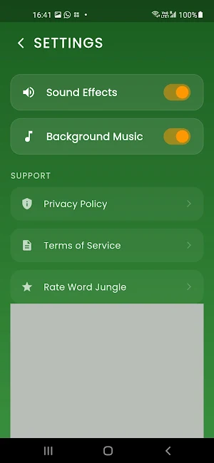 Word Jungle ：Crossword Screenshot 1