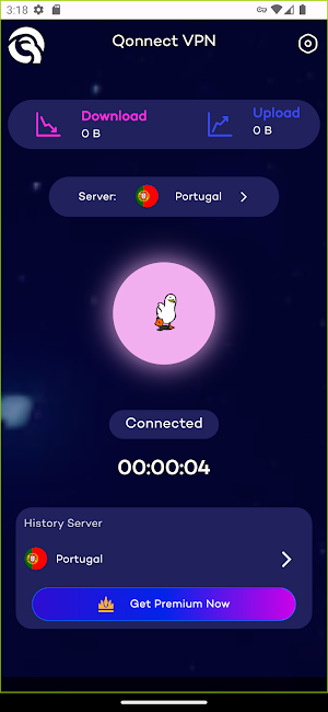 Qonnect VPN: Qonnect Master IP Screenshot 1