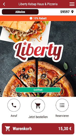 Liberty Kebap Haus & Pizzeria Screenshot 0
