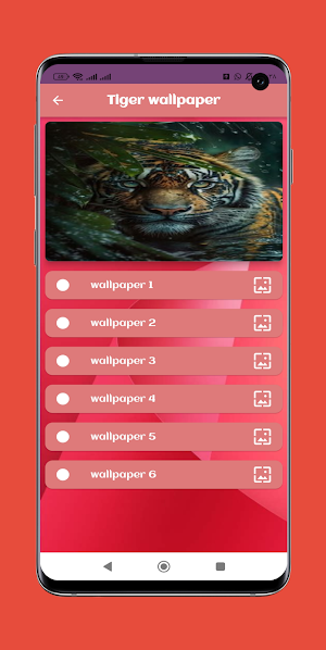 Tiger wallpaper Screenshot 0