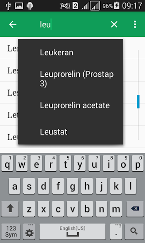 Medicine Dictionary Offline Screenshot 1
