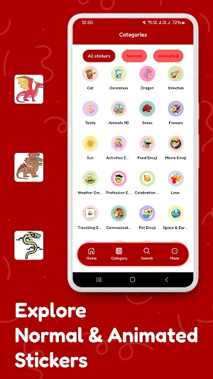 Dragon Stickers Screenshot 3