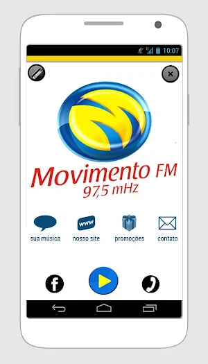 Rádio Movimento FM Pato Branco Screenshot 1