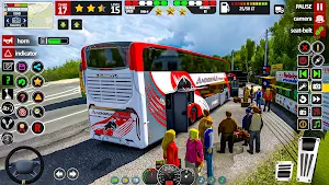 Open World Bus Driving Game 3d Screenshot 1