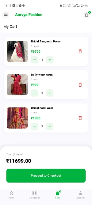 Aarvya Fashion Screenshot 2