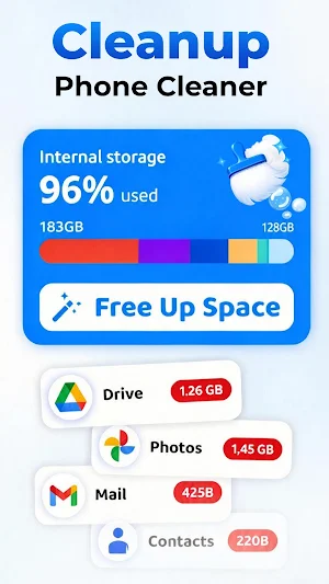Cleanup Storage: Phone Cleaner Screenshot 0