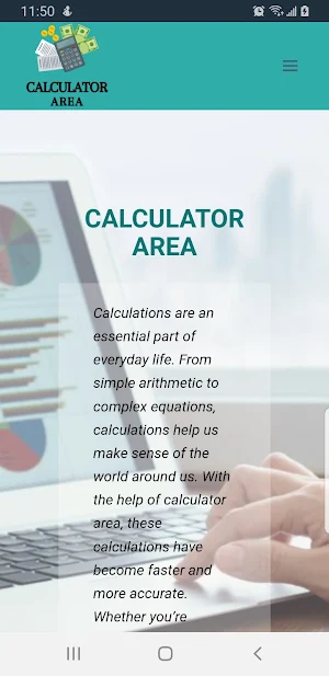 Calculator Area Screenshot 0