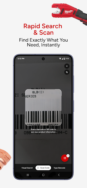 F.W. Webb Mobile Ordering App Screenshot 1