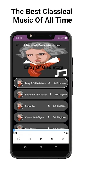 Classical Music Ringtones Screenshot 2