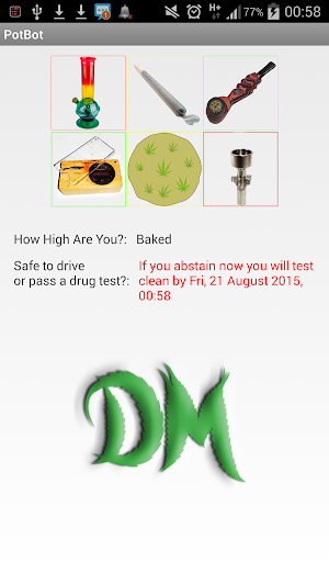 PotBot Track Your Cannabis Use Screenshot 0