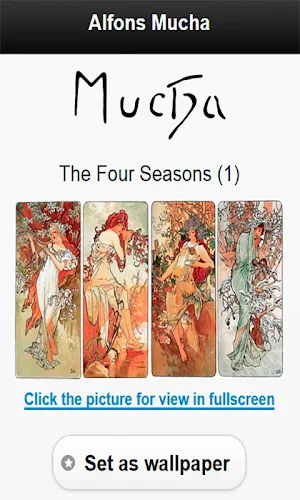 Alphonse Mucha Screenshot 1