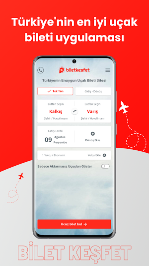 Bilet Keşfet - Uçak Bileti Screenshot 0