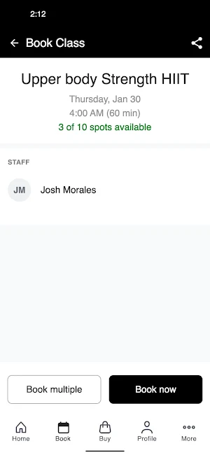Elite Pro Fitness Screenshot 2