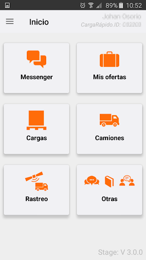 CargaRapido Screenshot 1