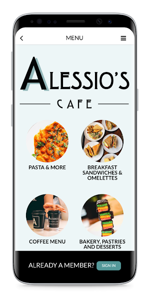 Alessio's Cafe Screenshot 1